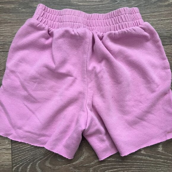 Art Class Pink Tennis Long Sleeve Sweatshirt Sweats Short Set Size Medium 7/8 - Picture 14 of 16